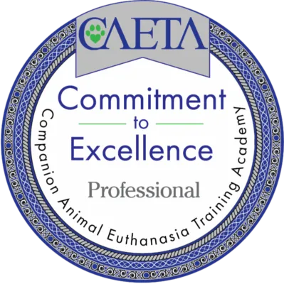 Companion Animal Euthanasia Training Academy Certified